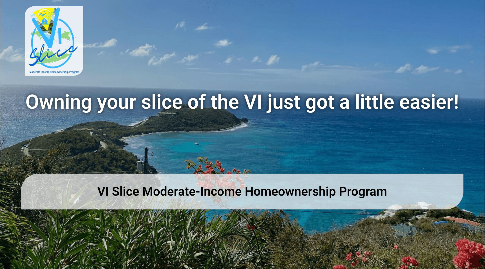 Screenshot of VI Slice Hero Section